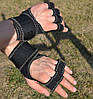 Розпродаж - Рукавички для фітнесу MadMax MFG-303 MAXGRIP neoprene wraps Black/Grey L/XL, фото 7