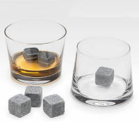 Камни для виски многоразовые, Стеатитовые камни для виски, Кубики для охлаждения виски Whiskey Stones USA