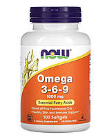 Now Foods комплекс «Супер Омега 3-6-9» 1200 мг , 90 капсул
