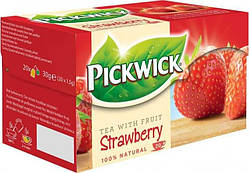 Чай Pickwick Strawberry Полуниця чорн. 20*1,5г (12)