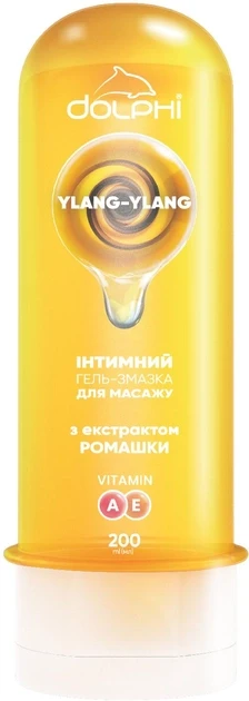 Інтимна гель-змазка Dolphi Ylabg-Ylang 200мл