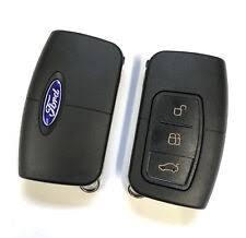 Ключ Ford Fiesta Focus Mondeo C-Max S-Max Kuga smart key 3 кнопки (корпус)