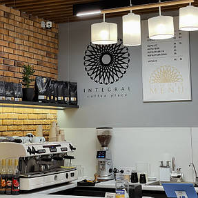 Кав'ярня "Integral Coffee", дивани та столи від Lofty