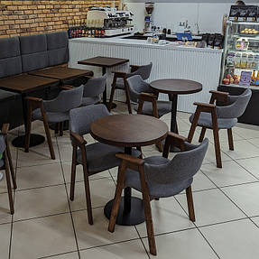 Кав'ярня "Integral Coffee", дивани та столи від Lofty