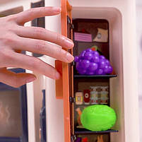 Велика дитяча інтерактивна кухня 80 см на батарейках 46 елементів, фото 10