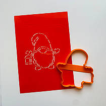 3D-формочки-вирубки для пряників "Гном 14"