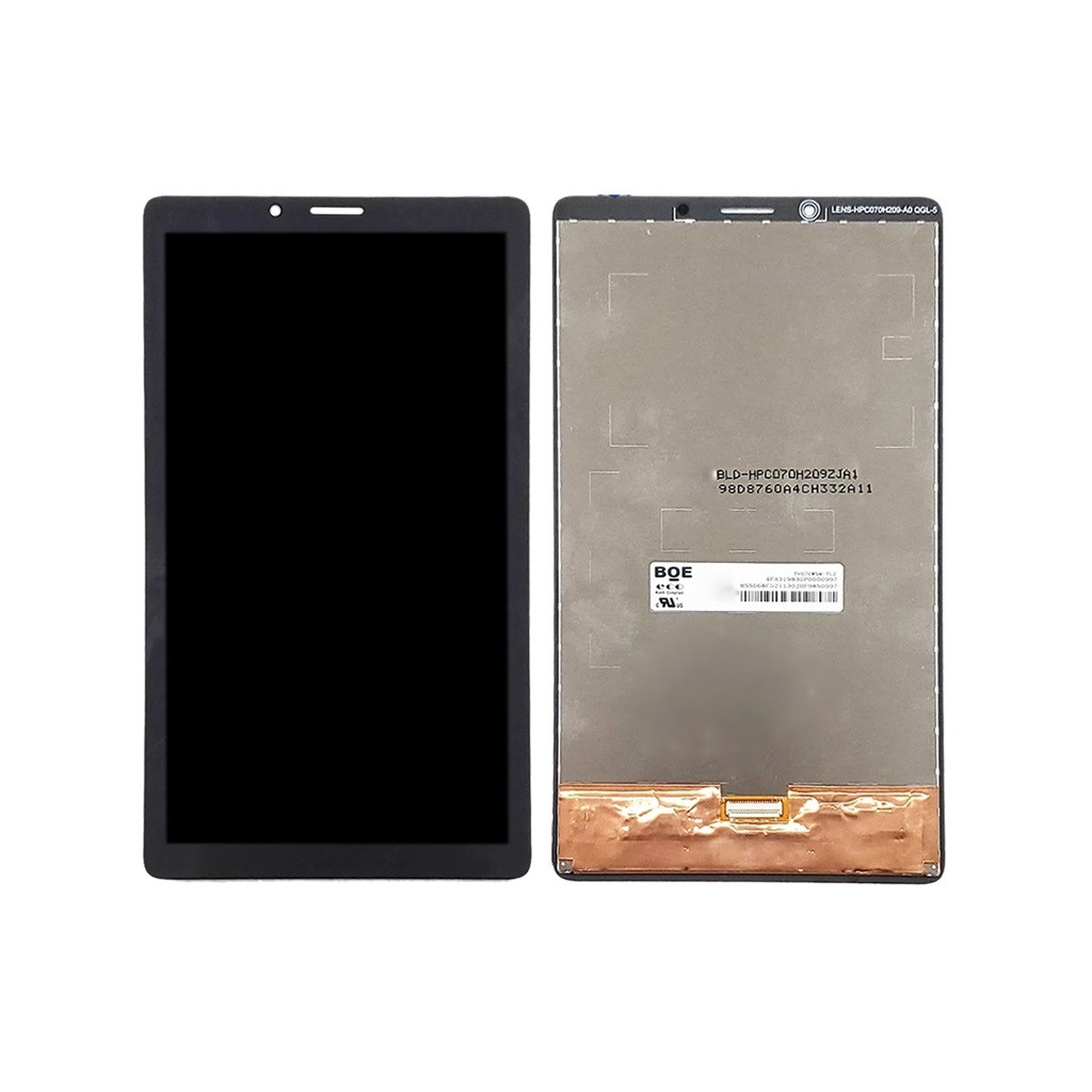 Дисплей до планшета lenovo tb-7305f/tb-7306x tab m7 у зборі із сенсором black, фото 1