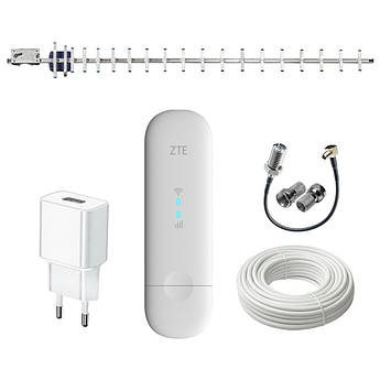 4G Комплект для швидкісного інтернету з USB роутером ZTE MF79U плюс антена стріла