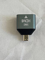 Переходник Micro HDMI папа на HDMI мама