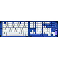 Кейкапы AKKO Blue on White Fullset Keycaps