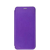 Чохол книжка Level для Xiaomi Redmi 12C Екошкіра Ліловий