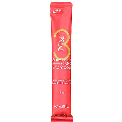Уцінка! Відновлюючий шампунь з амінокислотами MASIL 3 Salon Hair CMC Shampoo Stick Pouch 8ml (до 14.11.2025)