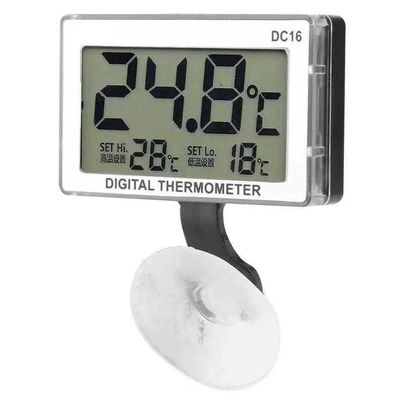 Термометр електронний, Aquarium Digital Thermometer DC-16.