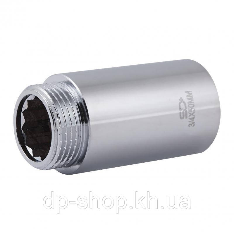 Подовжувач SD Plus 50х3/4" хром SD1302050, фото 1