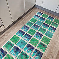 Універсальний килимок для Ванної, Кухні та Коридора Аквамат 65 рулонний