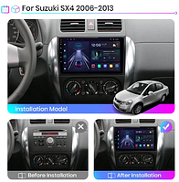 Junsun 4G Android магнитола для  Suzuki SX4 2006-2013 For Fiat Sedici 2005-2014