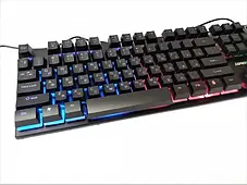 Клавіатура провідна ZORNWEE ZE-510 RGB мультимедійна, фото 3