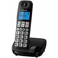 DECT телефон PANASONIC KX-TGE110UCB Black