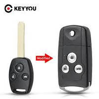 Ключ Honda выкидной (корпус) 3-4 кнопки, лезвие hon66