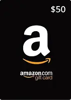 Подарочная карта Amazon Gift Card на 50$ USD (регион - US/USA)