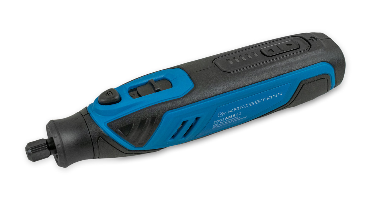 Міні-гравер акумуляторний (Шліфувально-гравірувальний інструмент) KRAISSMANN 2001 AMS 42, фото 1
