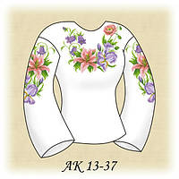 Заготовка для вишивки бісером/нитками Сорочка жіноча АК 13-37 "Ніжний аромат"