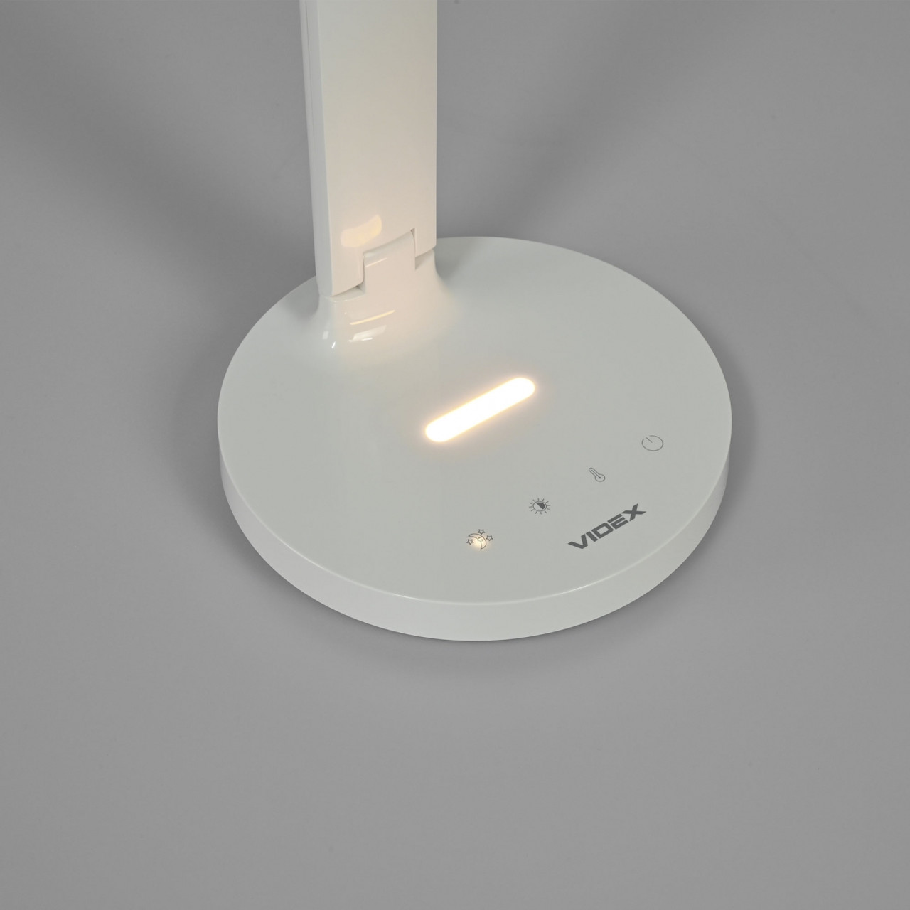 LED лампа настольная со встроенным аккумулятором (Li-ion 3.7В, 2600мАч) 5W 1800-5000K белая - фото 5 - id-p1977884374