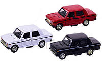 Машинка Жигули ВАЗ-2106-07 коллекционная модель Lada 2106-07 металлическая, 1:32-1:36, (ассортимент), Автопром