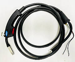 Пальник рукав для напівавтомату Темп 240А під дріт 0,8-1,2мм. 3,2 метри