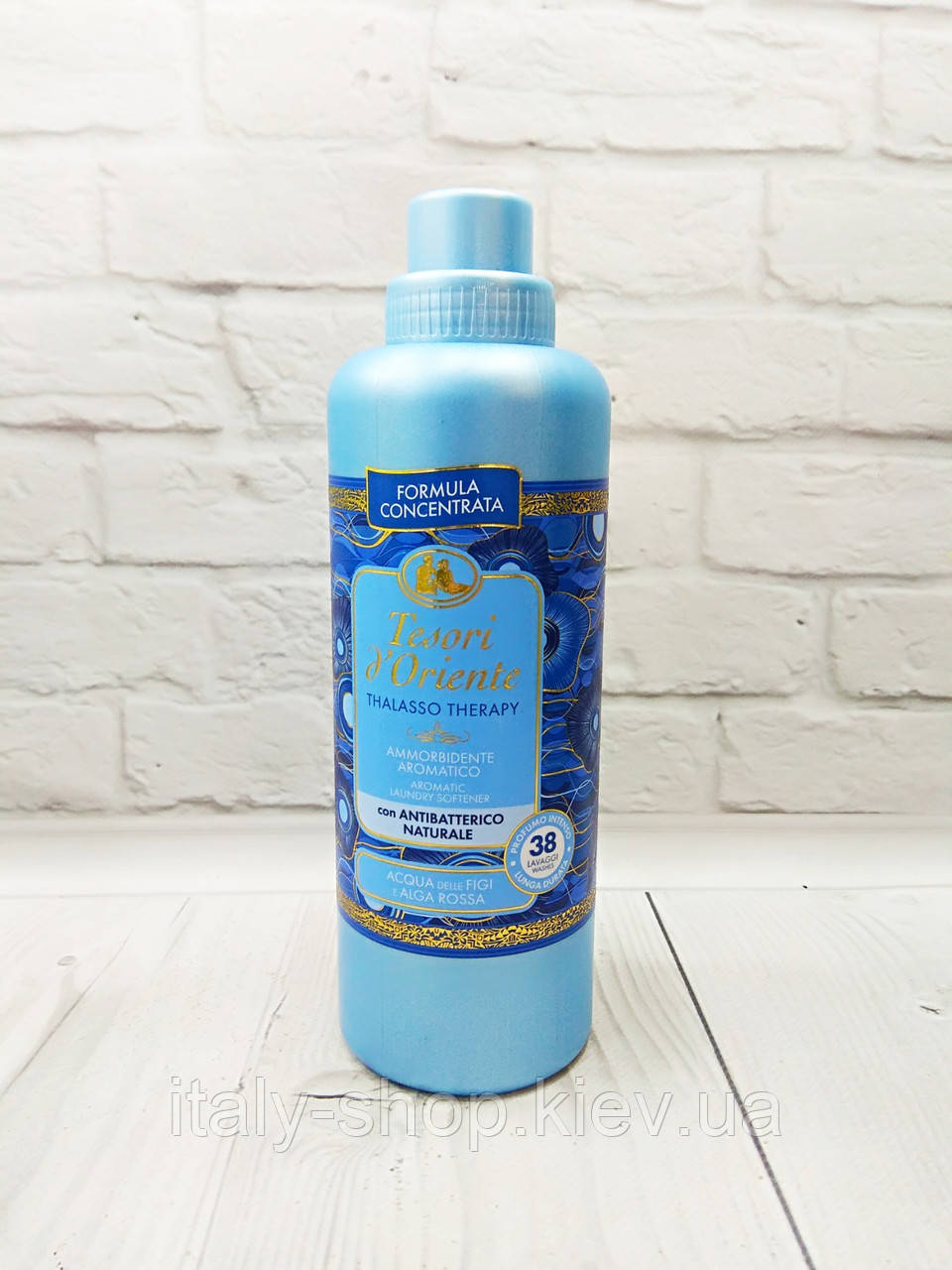 ПАРФУМОВАНИЙ ОПОЛІСКУВАЧ ДЛЯ БІЛИЗНИ Tesori d'oriente THALASSO THERAPY, 760 мл, 38 прань, Італія, фото 1