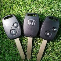 Ключ Honda (корпус) 2 кнопки, с местом под чип, лезвие hon66