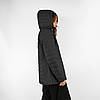 Жіноча демісезонна стьобана куртка на синтепоні з капюшоном Tovta (Угорщина) L-5XL Чорний, фото 7