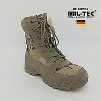 Ботинки мужские походные Mil-tec Германия на молнии и шнурках