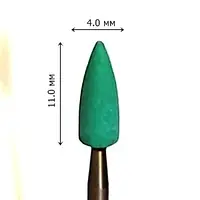 Алмазный камень для циркония и керамики средний (зеленый) 4,0/11,0 мм EcoSpec DG010B