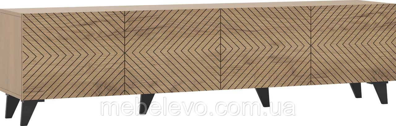 Тумба під телевізор Холлі 2,0 535х2000х400мм дуб артизан   Світ Меблів