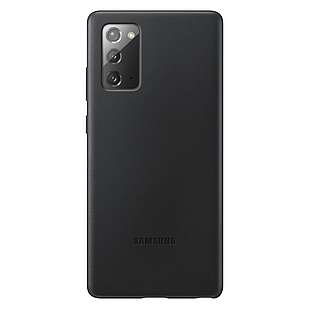 Оригінальний чохол Samsung Leather Back Cover Black для Galaxy Note 20 SM-N980