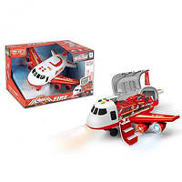 Игрушка-самолет для детей грузовой, красный 660A-243, Игрушка-самолет