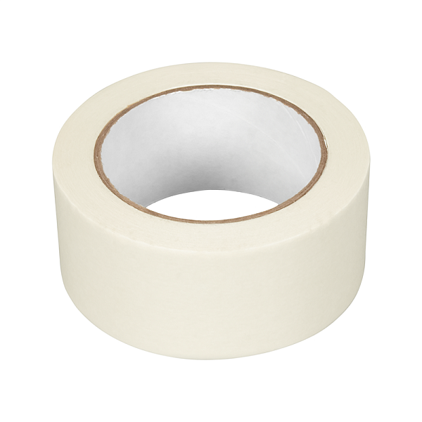 Скотч малярський Скотч (малярська стрічка) 72 мм ( колір - жовтий), фото 1