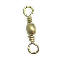 Вертлюжок Lucky John Barrel Swivel Brass 001 45kg 10шт (5003-001)