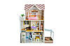 Ігровий ляльковий будиночок для барбі FunFit Kids 3045  2 ляльки LED підсвітка, фото 2