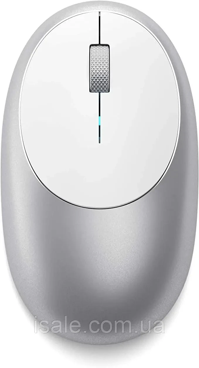 Бездротова Bluetooth Миша Satechi M1 WhiteSilver SATECHI Aluminum M1 Wireless Bluetooth Mouse, фото 1