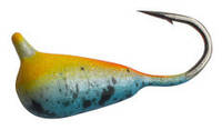 Shark Капля с ушком 0,267г диам. 2,5 мм крючок D18 ц: оранжево-синий
