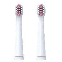 Насадки для дитячої електричної зубної щітки Vega VK-10 рожеві (2шт)