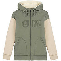 Толстовка жіноча Picture Organic Basement Plush Hoody для жінок dusty olive (XL)