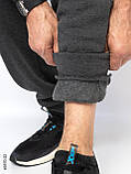 5970-32 Спортивний костюм чоловічий тринитка на флісі норма (5 од: 48,50,52,54,56), фото 6
