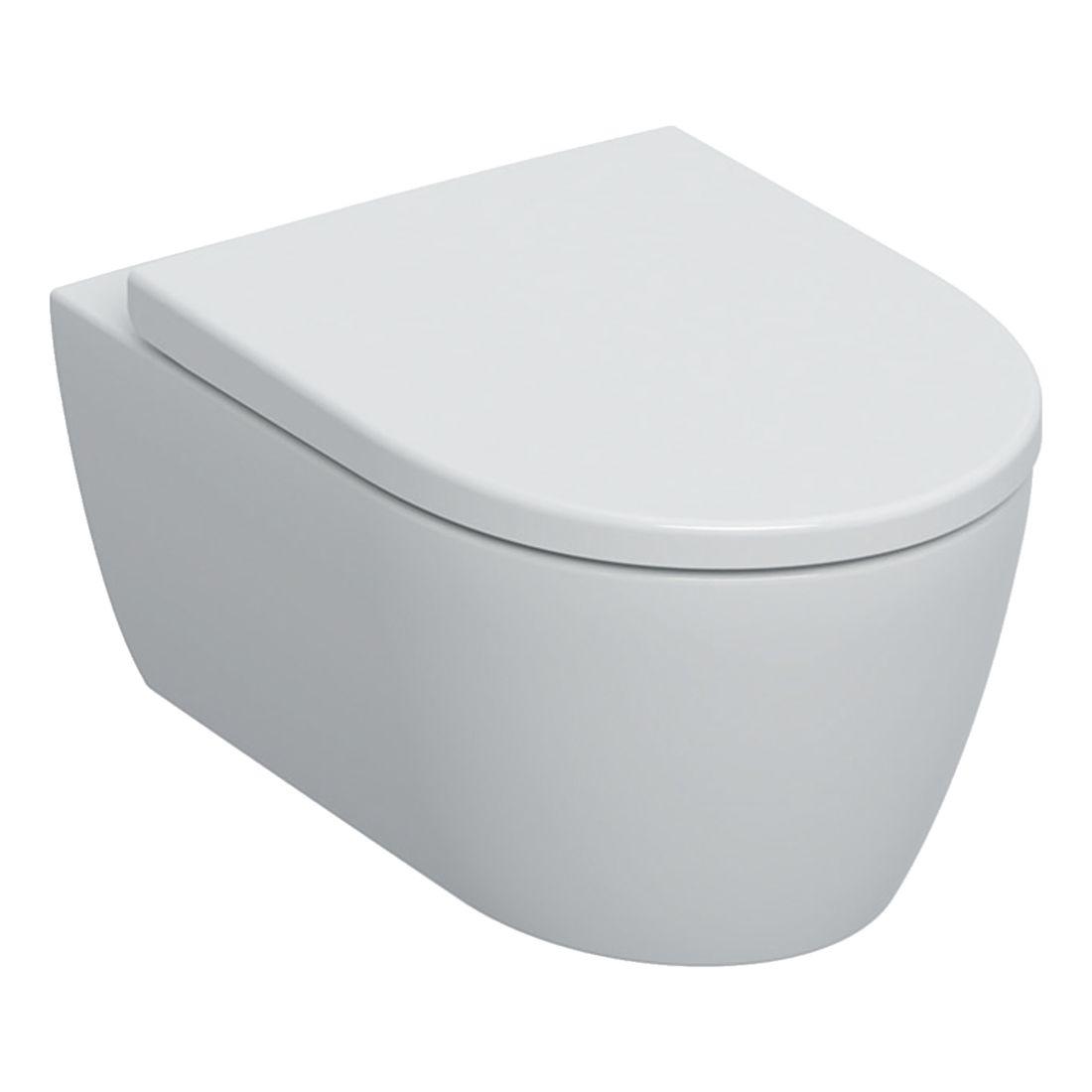 Унітаз Geberit iCon Rimfree 501.664.00.1 з сидінням, фото 1