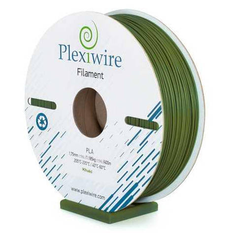 Пластик PLA 1,75 мм 1,185кг/400м Plexiwire Хакі, фото 2