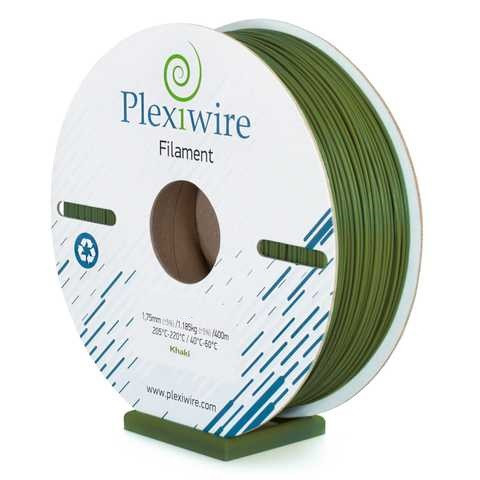 Пластик в котушці PETG 1,2 кг/400 м, Plexiwire, Хакі