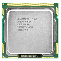 Процессор Intel Core i7 870 LGA 1156 (BX80605I7870) Б/У (D2)