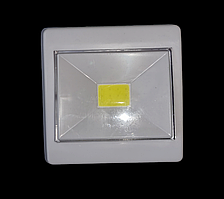 Світильник вимикач на батарейках, на магніті та липучці